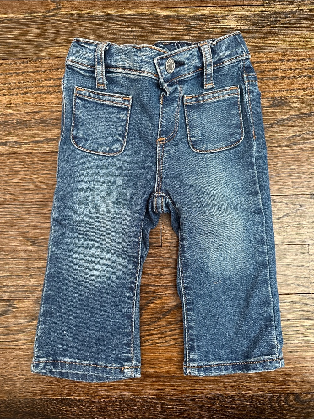 GAP Toddler Blue Denim Jeans with Front Pockets